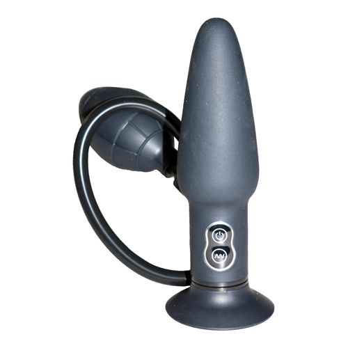 Image of You2Toys True Black Vibrating Anal Plug