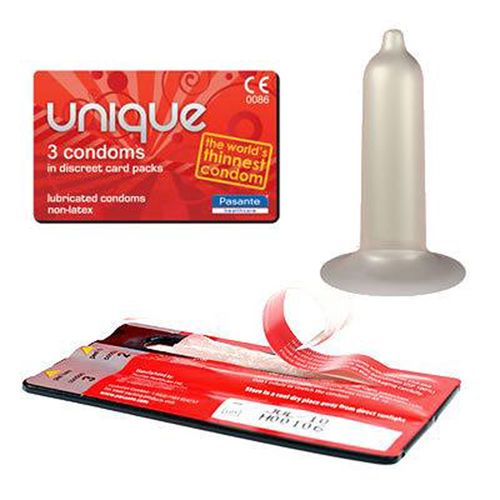Pasante Unique Latexvrije condooms 3 stuks