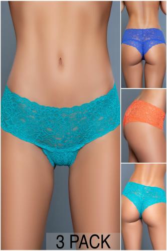 Kiera 3-Pack Kanten Strings afbeelding