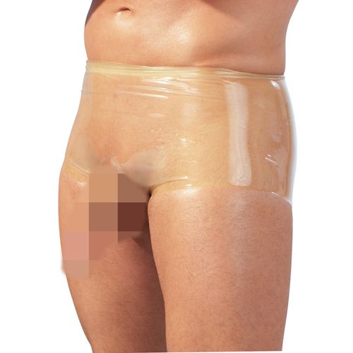 Image of The Latex Collection Latex Boxer Met Penissleeve Transparant