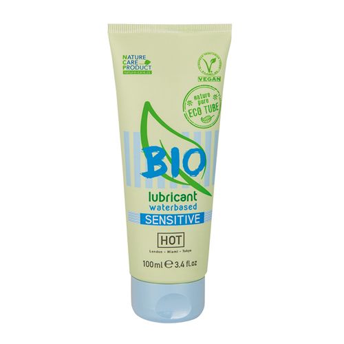 Image of HOT BIO Sensitive Waterbasis Glijmiddel 100ml