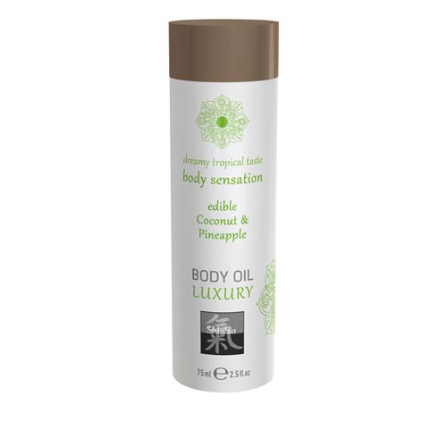 Image of Shiatsu Luxe Eetbare Body Oil Kokosnoot & Ananas 