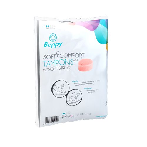 Image of Asha International Beppy Soft + Comfort Tampons WET 30 stuks 