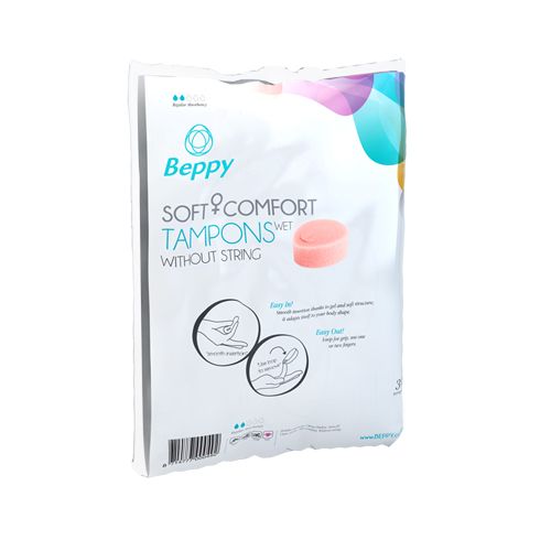 Image of Asha International Beppy Soft + Comfort Tampons WET 30 stuks