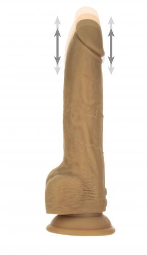 Image of Naked Addiction Realistische Stotende Dildo met Afstandsbediening 23 cm