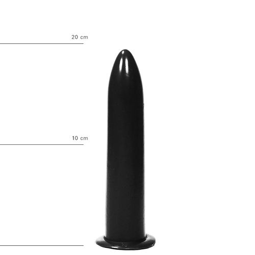 Image of All Black Dildo 20 cm Zwart