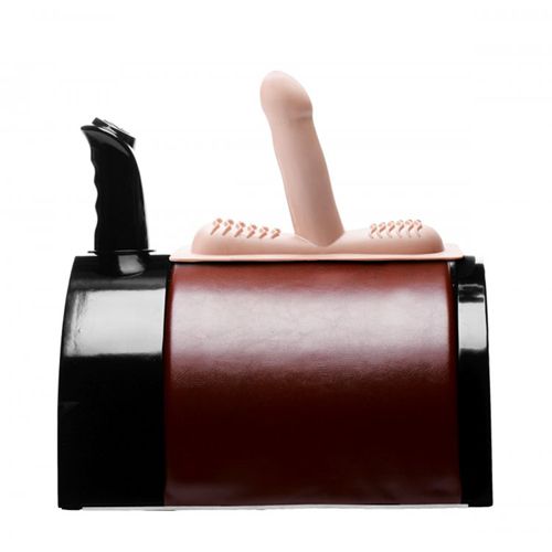 Lovebotz The Saddle Deluxe Sex Machine Met 2 Opzetstukken