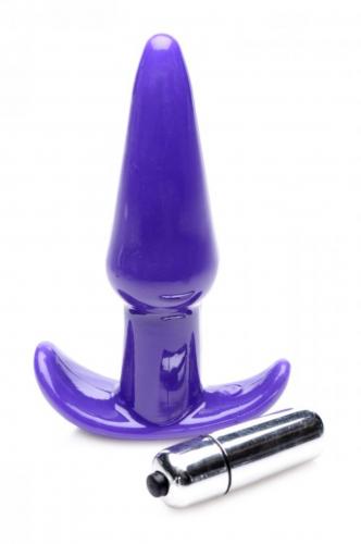 Frisky Smooth Vibrerende Anaalplug Paars