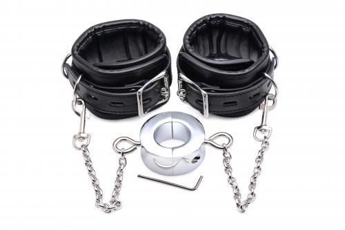 Image of Master Series Hells Tether Ball Stretcher Met Enkelboeien