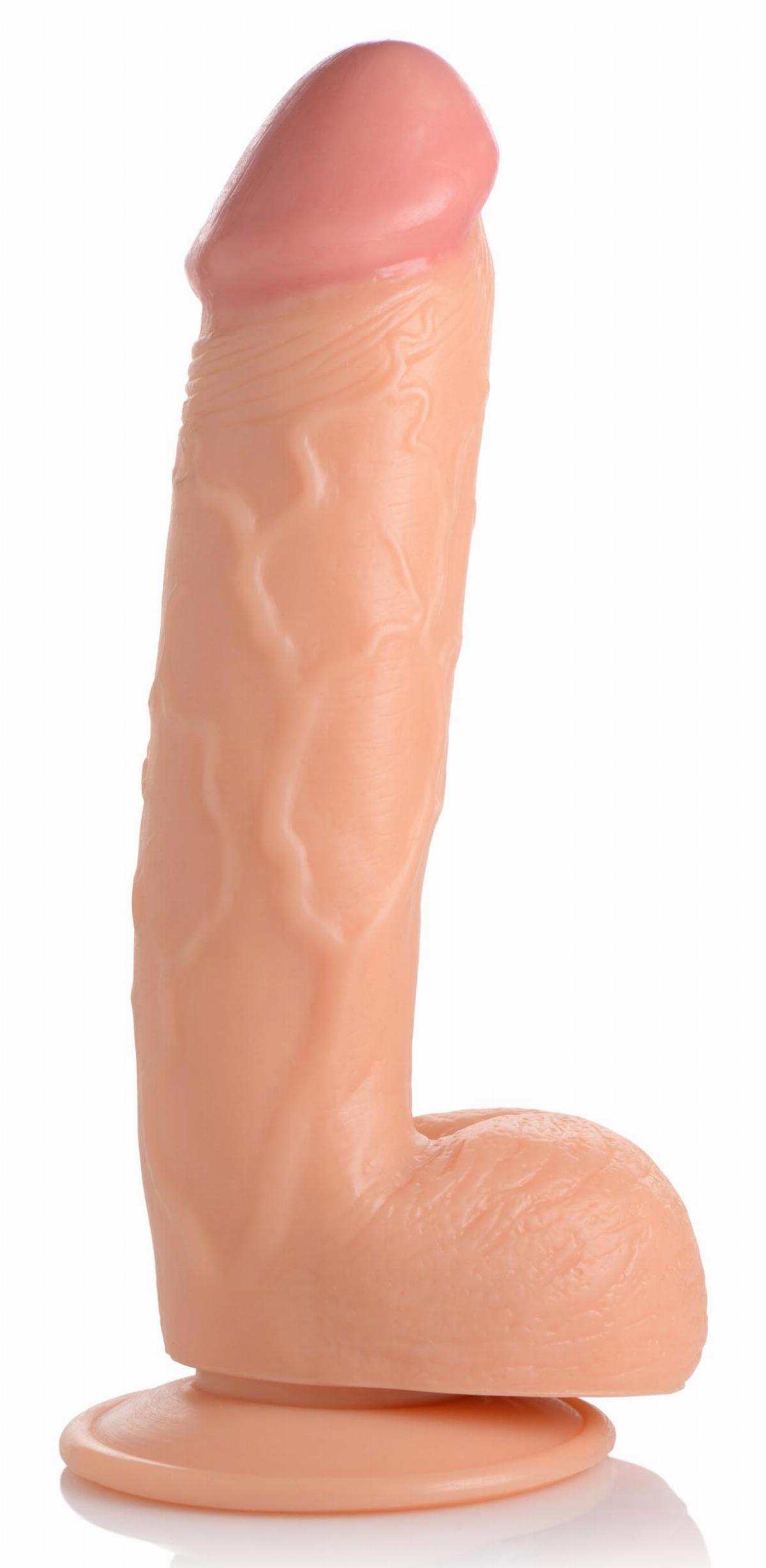 Image of Pop Peckers Poppin Dildo 20 cm Beige 