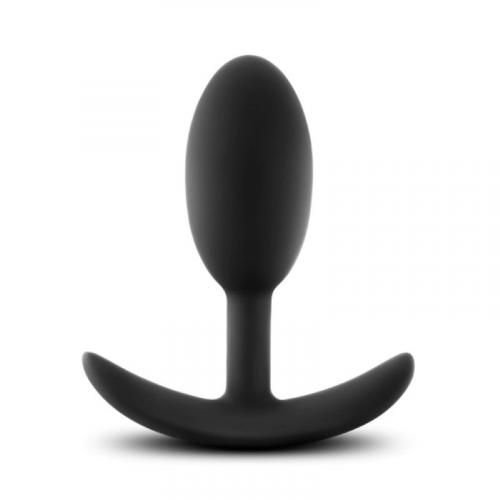 Image of Anal Adventures Platinum Vibra Slim Verzwaarde Anaal Plug Medium 