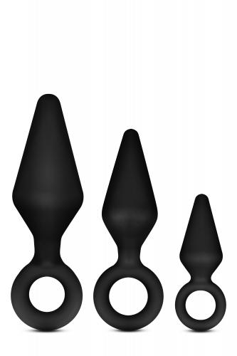 Image of Anal Adventures Platinum Siliconen Anaal Plug Set