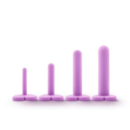 Image of Wellness Siliconen Vagina Dilator Set Paars