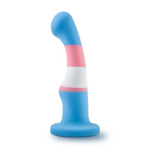 Image of Avant Pride Siliconen Dildo Met Zuignap True Blue