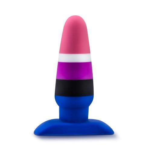 Avant - Pride Siliconen Anaal Plug - Fluid afbeelding