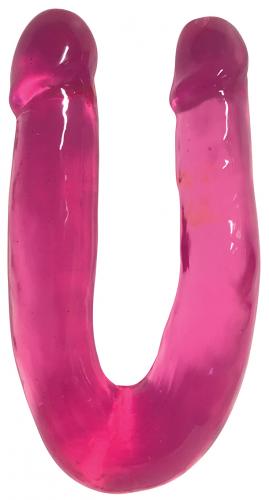 Image of Lollicock Sweet Slim Double Dipper Dildo Cherry Ice 33 cm