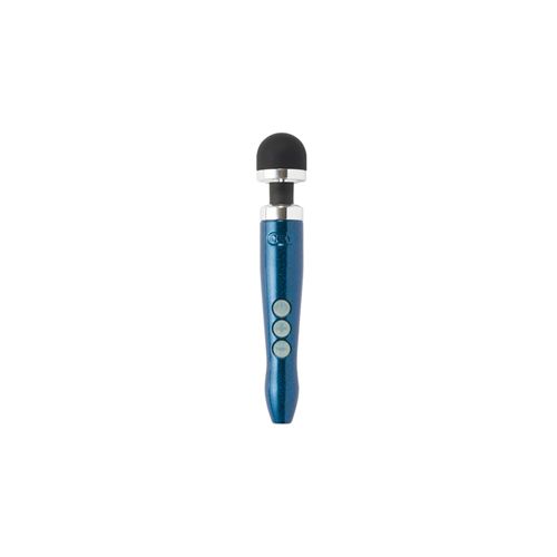 Image of Doxy Die Cast 3R Wand Vibrator - Electric Blue 
