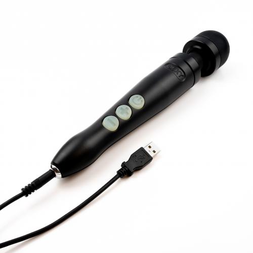 Image of Doxy Die Cast 3R Wand Vibrator Black 