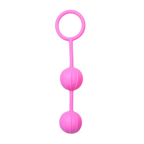 Easytoys Geisha Collection Vaginale Balletjes Verticale Ribbels Roze