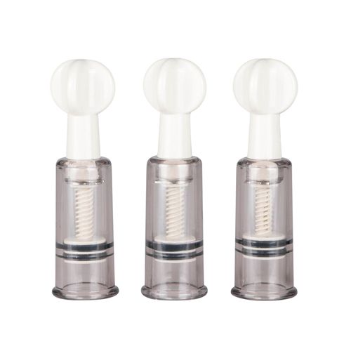 Image of Easytoys Fetish Collection Tepel En Clitoris Zuigers 3 Stuks