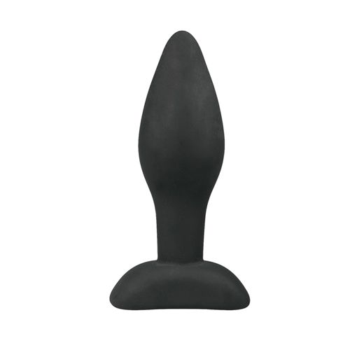 Image of Easytoys Anal Collection Kleine zwarte siliconen buttplug 