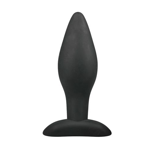 Image of Easytoys Anal Collection Medium Zwarte Siliconen Buttplug