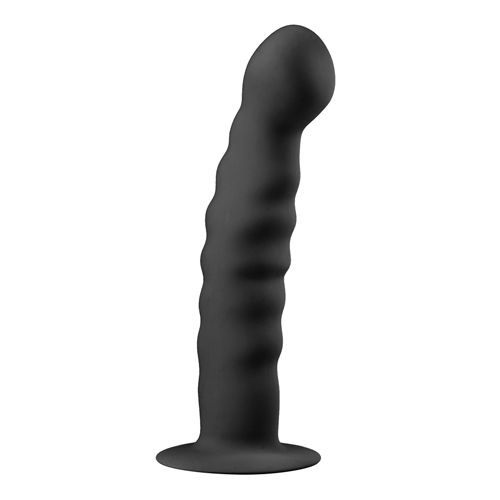 Image of Easytoys Anal Collection Siliconen dildo met zuignap zwart