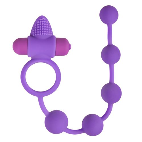 Image of Easytoys Couples Collection Triple Pleasure Koppelspeeltje Paars