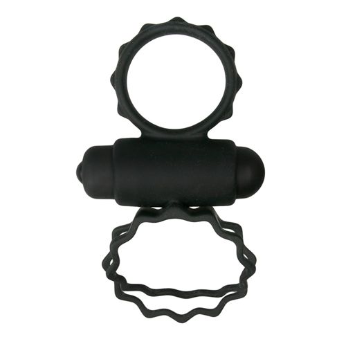 Image of Easytoys Men Only Duo Cockring Zwart 