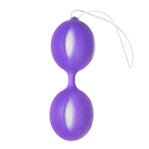 Easytoys Geisha Collection Wiggle Duo Vaginaballetjes Paars/Wit