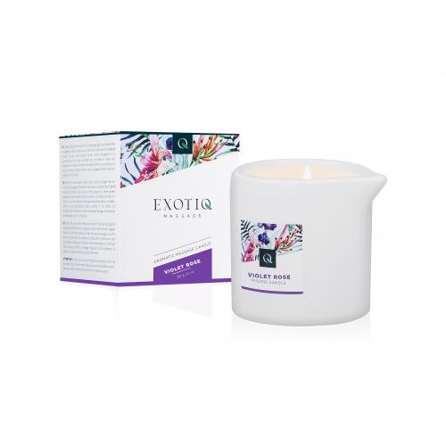 Image of Exotiq Massagekaars Violet Rose 60g 