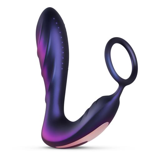 Image of Hueman Black Hole Anaal Vibrator Met Cockring