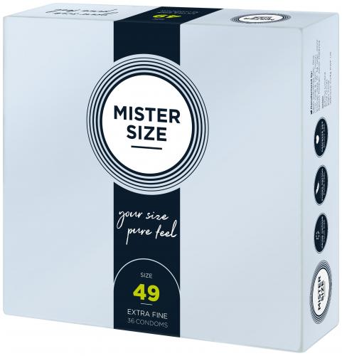 Image of Mister Size MISTER.SIZE 49 mm Condooms 36 stuks