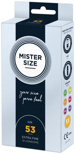 Image of Mister Size MISTER.SIZE 53 mm Condooms 10 stuks 