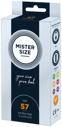 Image of Mister Size MISTER.SIZE 57 mm Condooms 10 stuks 