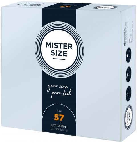 Image of Mister Size MISTER.SIZE 57 mm Condooms 36 stuks 