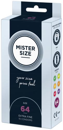 Image of Mister Size MISTER.SIZE 64 mm Condooms 10 stuks 