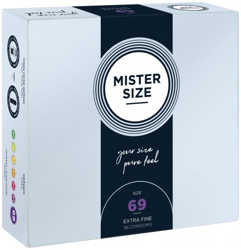 MISTER.SIZE 69 mm Condooms 36 stuks afbeelding