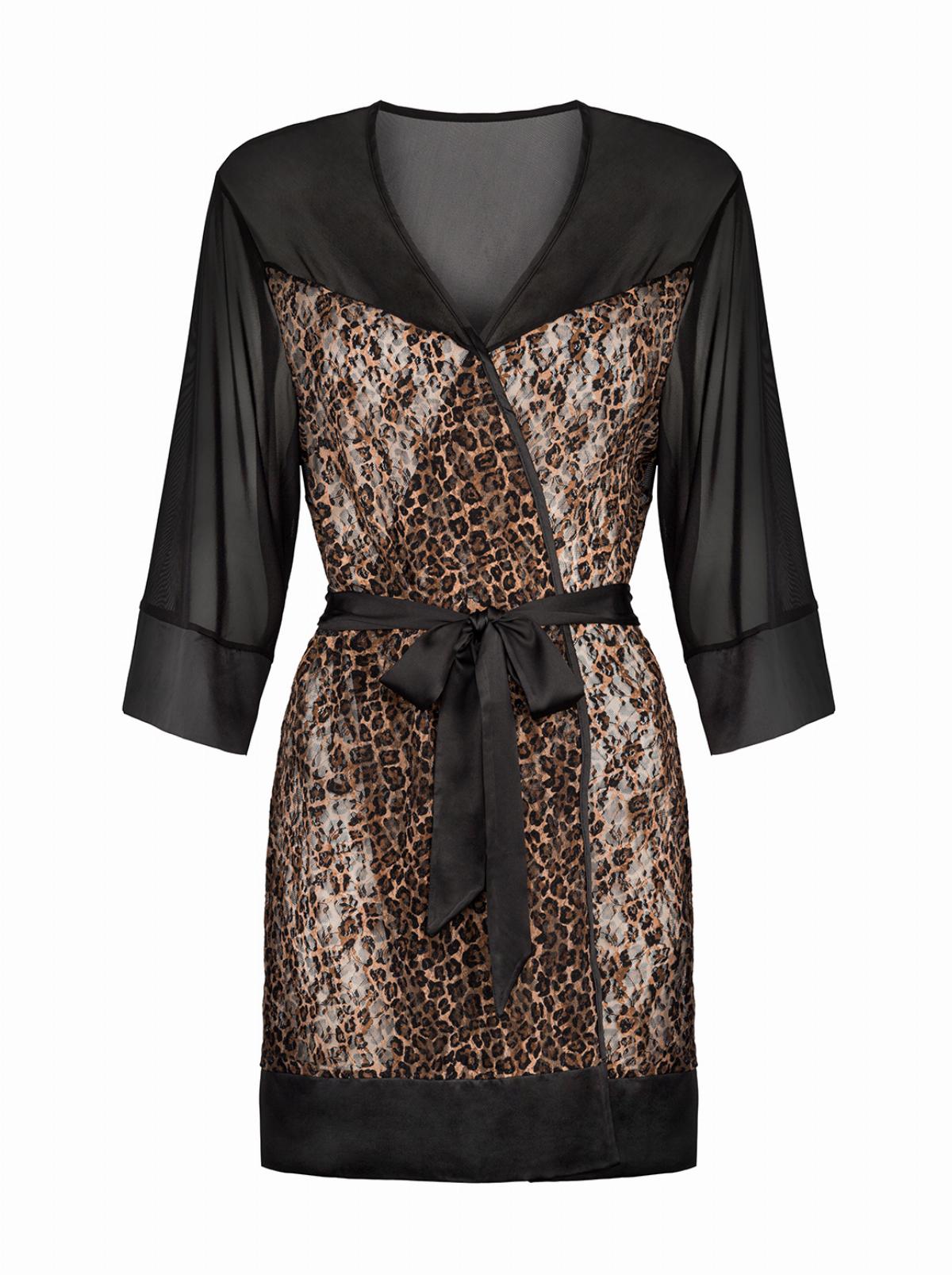 Allunes Sexy Kimono Luipaardprint - Curvy - L/XL