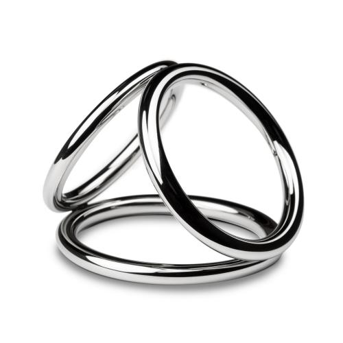Sinner Gear Unbendable Sinner Triad Chamber Metalen Cock En Balring Large