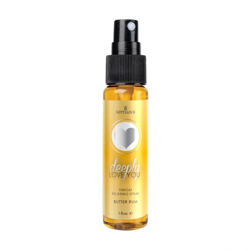 Image of Sensuva Deeply Love You Throat Relaxing Spray Butter Rum 