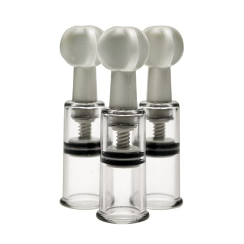 Image of Master Series Max Twist Tepels & Clitoris Pompjes 3 stuks 