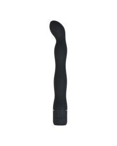 Golvende zwarte anaal vibrator