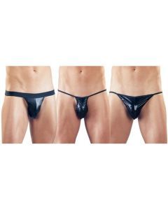 3-Delige Wetlook String Set