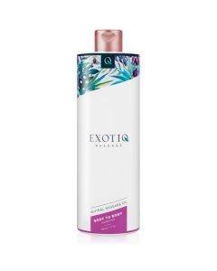 Exotiq Body To Body Verwarmende Massageolie - 500 ml