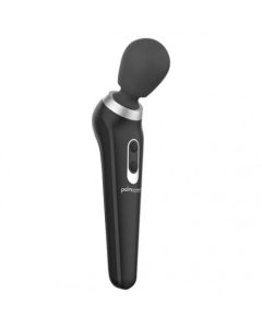 Palm Power - Extreme Wand Vibrator - Zwart